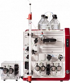 Chromatography system medium pressure (50 bar) AKTA pure 150, preparative purification of biomolecules