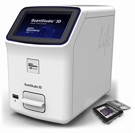 QuantStudio 3D system for digital PCR on a chip with ProFlex amplifier, reagent kit