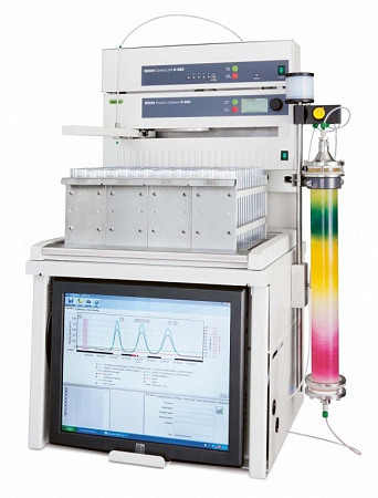 Scalable flash chromatography system, 50 bar, Sepacore 50