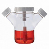 Cell bioreactor 8000 ml, 3 ports, center / side hole diameter - 100/45 mm Celstir Complete