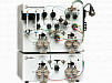 Chromatographic system of medium pressure (50 bar) Contichrom CUBE Combine 30, procedures: Batch, SMB and MCSGP micropreparation purification of biomolecules